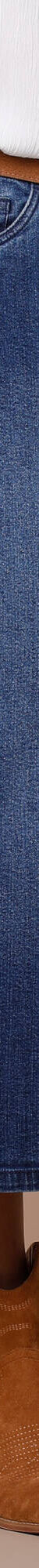 Jupe droite fendue en jean (stone) Jupe droite fendue en jean (stone)
